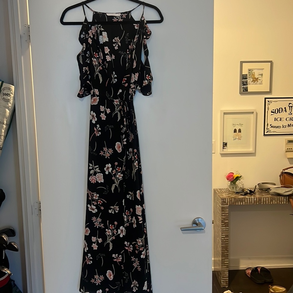 Lush wrap/maxi Dress